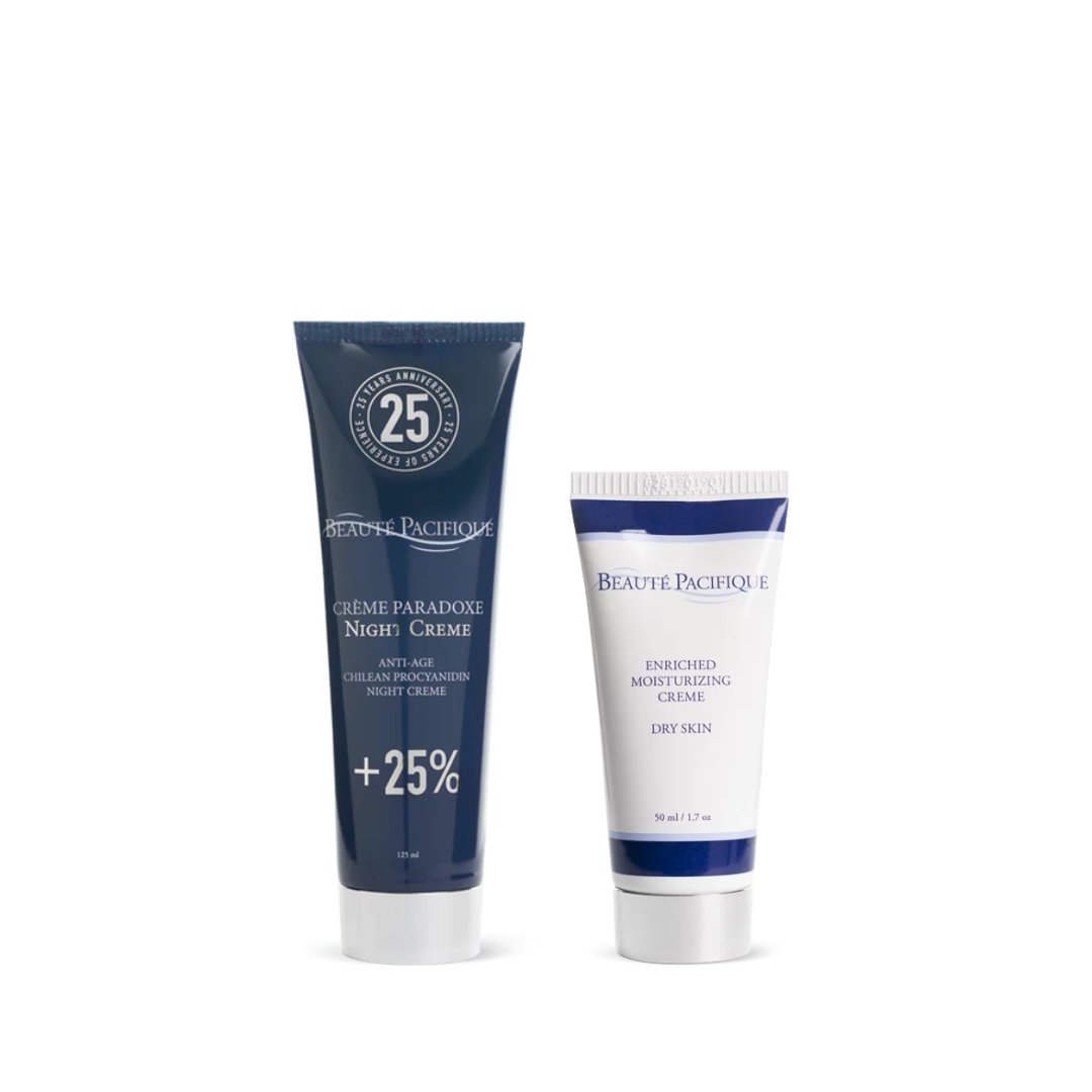 Set, dry skin type