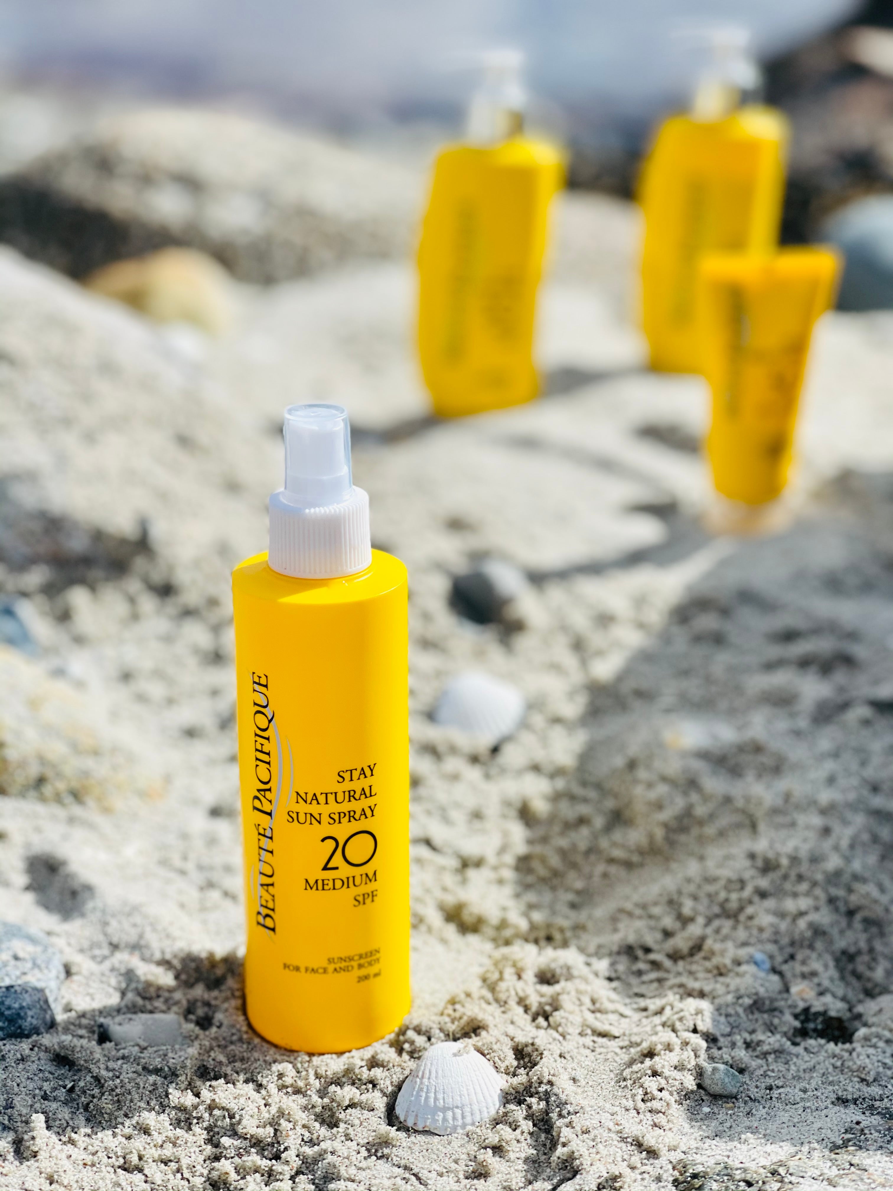 SPF20 | Purškiama priemonė nuo saulės | STAY NATURAL SUN SPRAY | 200ml