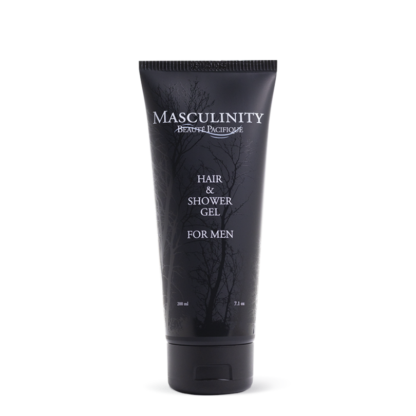 Dušo želė kūnui ir plaukams | vyrams | MASCULINITY SHOWER GEL BODY & HAIR | 200ml