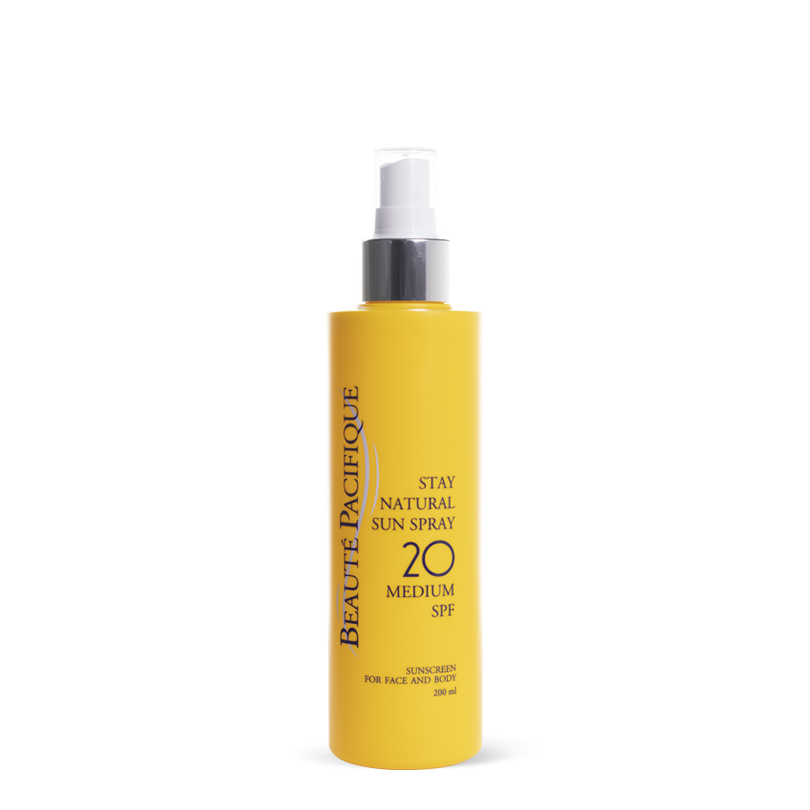 Paštonējoša Saules aizsargeļļa | sejai un ķermenim SPF20 | STAY NATURAL SUN SPRAY | 200ml