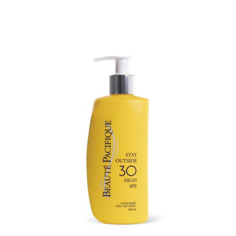 SPF 30 kūno apsaugos nuo saulės priemonė | STAY OUTSIDE SPF 30 SUNSCREEN FOR THR BODY | 200 ml