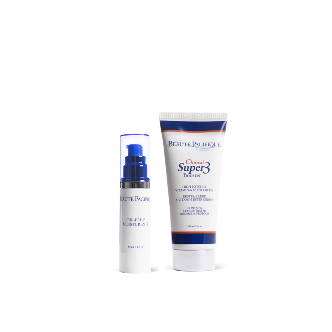 Ziemassvētku komplekts | Oil-free moisturizer 40ml | Clinical Super3 Booster 50-100ml